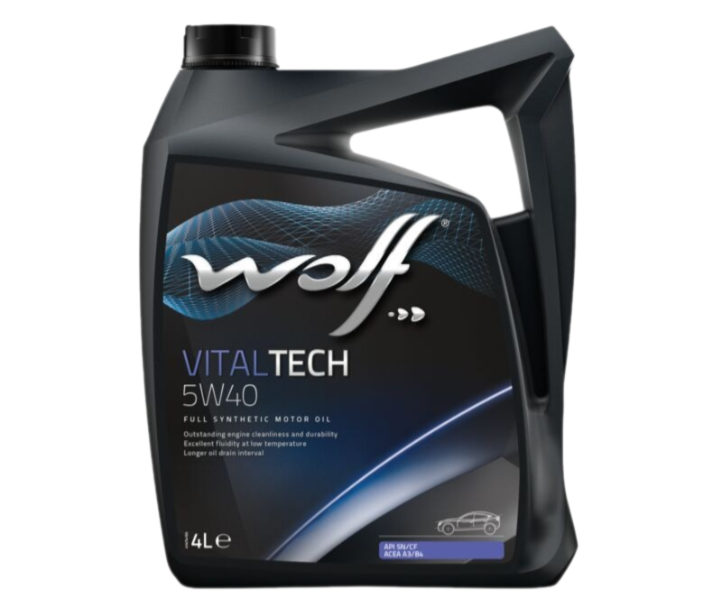 Масло моторное Wolf VITALTECH 5W-40 4 л