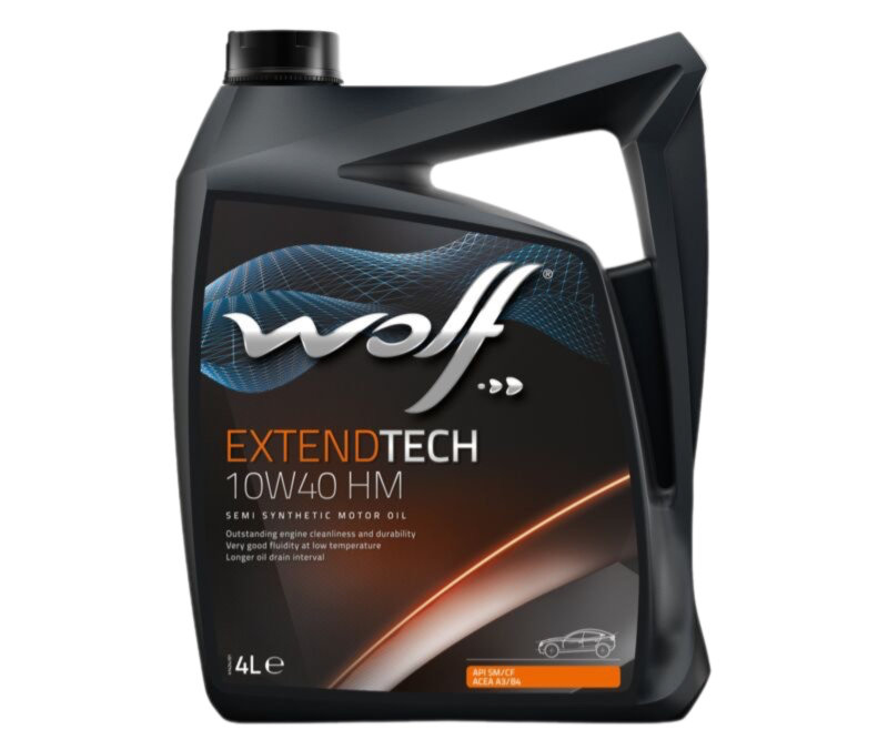 Масло моторное Wolf EXTENDTECH 10W-40 HM 4 л.