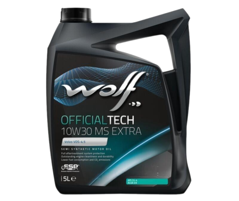 Масло моторное Wolf OFFICIALTECH 10W-30 MS EXTRA 5л