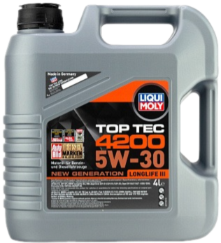 Масло моторное LiquiMoly Top Tec 4200 5W-30 4л