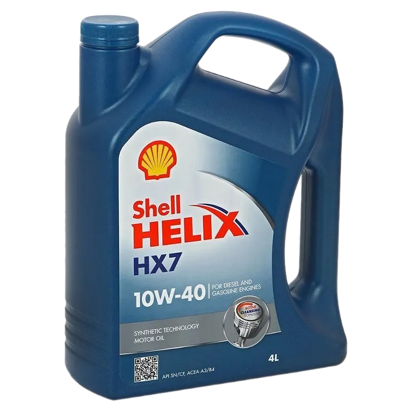 Масло моторное Shell Helix HX7 10W-40 4л